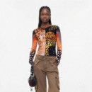 Desigual Camiseta de manga larga 26WWTK28-9019