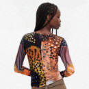 Desigual Camiseta de manga larga 26WWTK28-9019