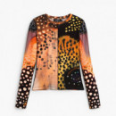 Desigual Camiseta de manga larga 26WWTK28-9019