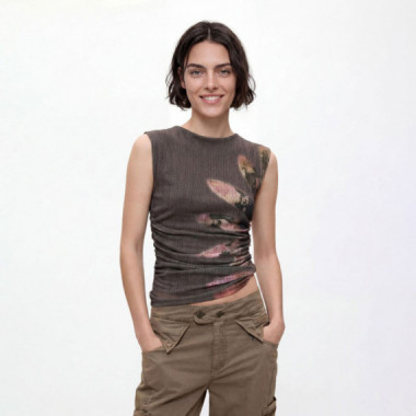 Desigual Camiseta sin mangas 26WWTK42-2063