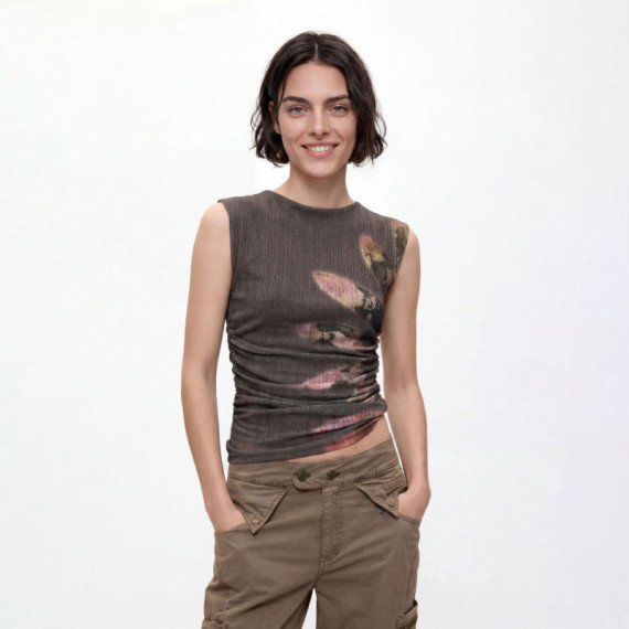Desigual Camiseta sin mangas 26WWTK42-2063