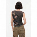 Desigual Camiseta sin mangas 26WWTK42-2063