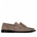 Carmela Mocasines en color Taupe 164389-1129