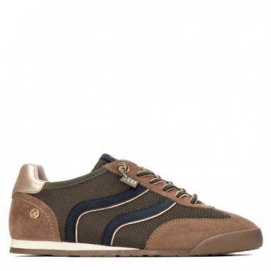 Xti Zapatilla ligera y c&oacute;moda 146156-KAKI