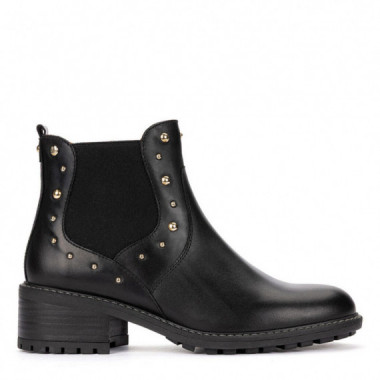 Pikolinos Bot&iacute;n Chelsea con el&aacute;sticos y tachas W0D-8532-000