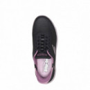 Skechers Zapatillas Go Walk Flex Negras 124836-BKMV