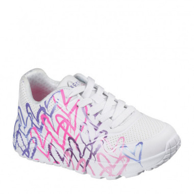 Skechers Zapatillas Uno Lite Blancas 314098L-WPRP