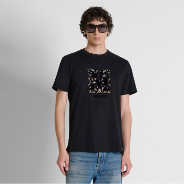 Antony Morato Camiseta de cuello redondo MMKS02687 FA100240-9000
