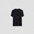 Antony Morato Camiseta de cuello redondo MMKS02687 FA100240-9000