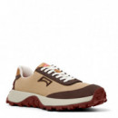 Camper Zapatillas de Textil y Nobuk Marrones K201462-062-210  CAMPER