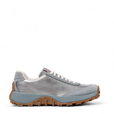 Camper Zapatillas de piel y nobuk grises K201586-026-30