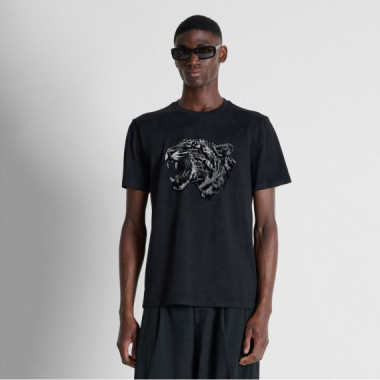 Antony Morato Camiseta de cuello redondo MMKS02692 FA100240-9000