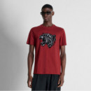 Antony Morato Camiseta de cuello redondo MMKS02692 FA100240-5109
