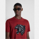 Antony Morato Camiseta de cuello redondo MMKS02692 FA100240-5109