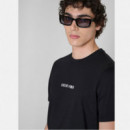 Antony Morato Camiseta de cuello redondo MMKS02696 FA100240-9000