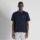 Antony Morato Camiseta de cuello redondo MMKS02702 FA100240-7139