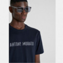 Antony Morato Camiseta de cuello redondo MMKS02703 FA100240-7139