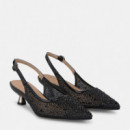 Alma en Pena Zapato destalonado con detalles I260204-BLACK