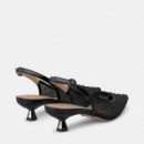 Alma en Pena Zapato destalonado con detalles I260204-BLACK