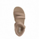 Skechers Hands Free Slip-ins: GO WALK Glide-Step 20 Sandal 141269-TPE