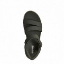 Skechers Hands Free Slip-ins: GO WALK Glide-Step 20 Sandal 141269-OLV