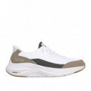 Skechers Zapatillas Hands Free Slip-Ins: Contour Foam - Cozy Fit 232619-WTP