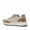 Xti Zapatillas de antelina 146138-BEIGE