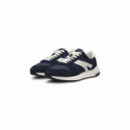 Hugo Red Zapatillas con detalles de ante 50573605-401