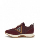 GUESS  Zapatillas Elba Burdeos FLFBA2 FAB12-WINE