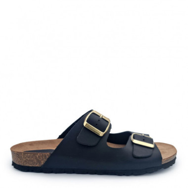 NATURE FEET Sandalia Atemporal 7206-NEGRO