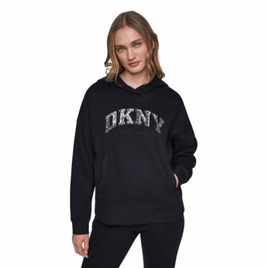 Dkny Sudadera con capucha de corte regular DP6T1873-BSV