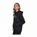 Dkny Sudadera con capucha de corte regular DP6T1873-BSV
