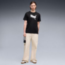 Puma Camiseta negra Graphics 694355-01