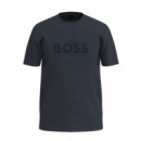 BOSS Orange Camiseta Confeccionada en Algodón 50566504-404