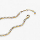 PANDORA Pulsera Tenis con Recubrimiento de Oro 563927C01