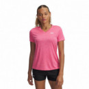 UNDER ARMOUR Camiseta Tech Rosa 1384227-672-672