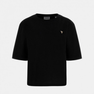 Guess Athleisure Camiseta de jersey V4BI21 I3Z14-JBLK