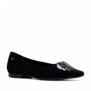 Xti Bailarina en antelina 146236-NEGRO