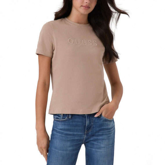 Guess Athleisure Camiseta Triangle Logo Tee V6BI17 K6746-A10L