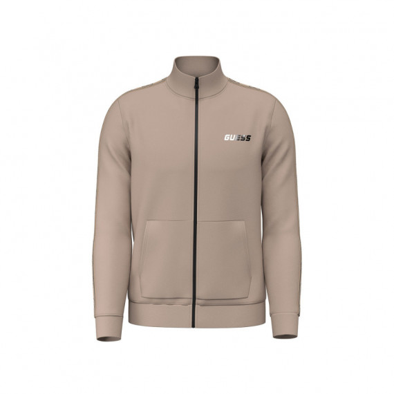 Guess Athleisure Chaqueta Casual Zip Jacket Beige Z2YQ10 KB3P2-A10L
