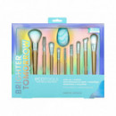 Edición Limitada Holidays: Wakeup + Makeup Full Face Collection - Set 9 Brochas con Esponja Aplicado  ECOTOOLS