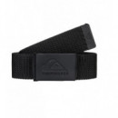Cinturón Quiksilver Principal Schwack negro
