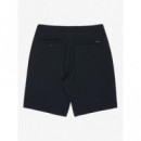 Bermuda Quiksilver Union Amphibian 20 hombre negra