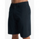 Bermuda Quiksilver Union Amphibian 20 hombre negra