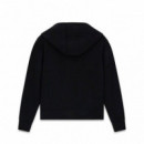 Guess Athleisure Sudaderas Olympe Negro V4YQ06 KCAY2-JBLK