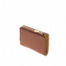 GUESS Cartera Billetera Grande Melody Zip Around Marrón SWBG97-35156-RWO