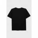 Camiseta Boss para niños en algodón con gráfico de logo