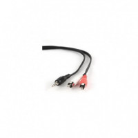 Cable Audio GEMBIRD Jack 3.5 M/2 Rca M 1.5M