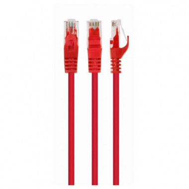 Cable de Red CAT.6 Utp 0.5M GEMBIRD Red
