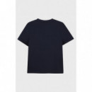 Camiseta BOSS para Niños con Logo Degradado